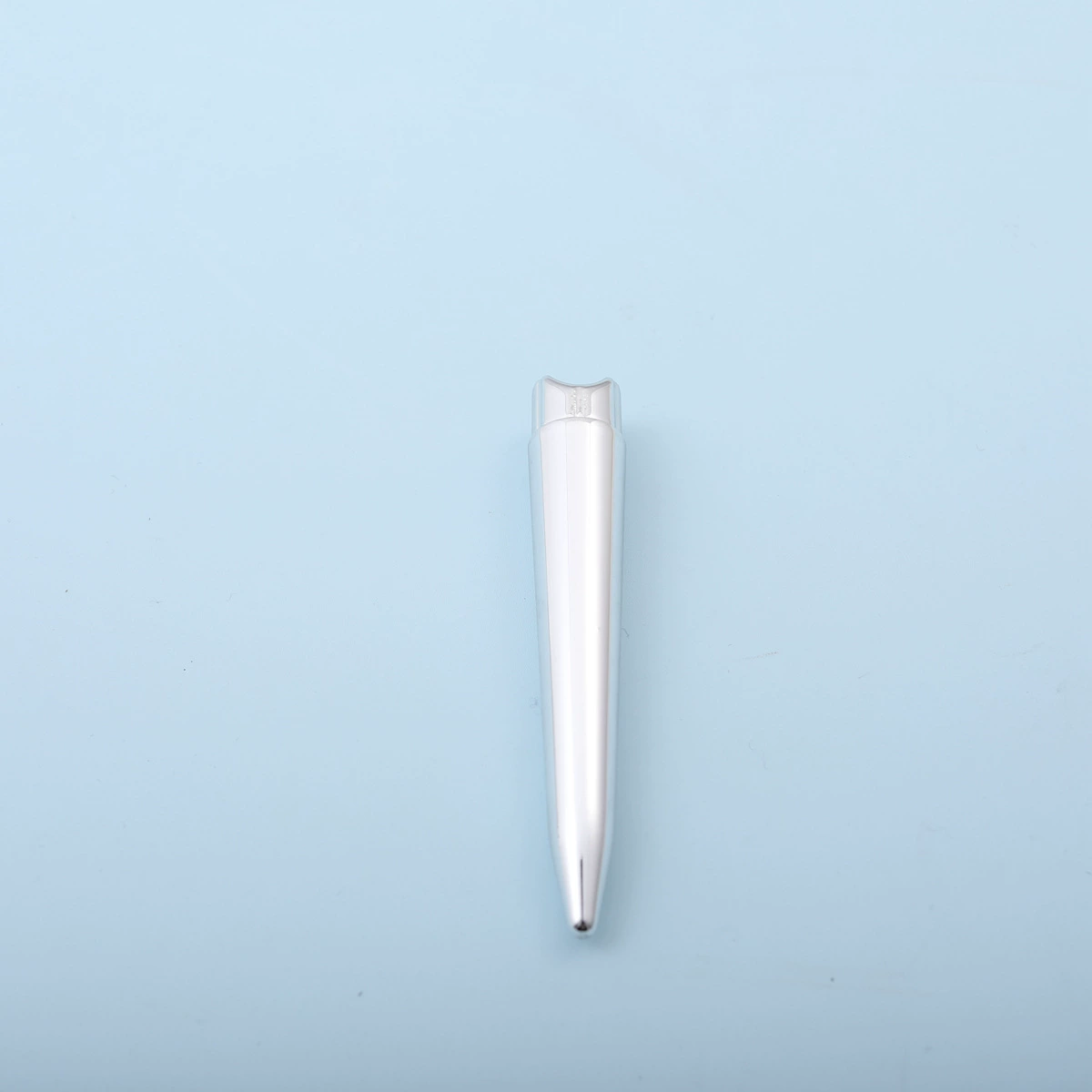 Silver plastic brush, handle, accessories, ready-made product, material, wholesale