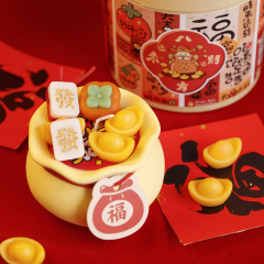 新作アロマキャンドル新年プレゼントお土産創意柿アロマ置物万事如意ギフトボックスキャンドル