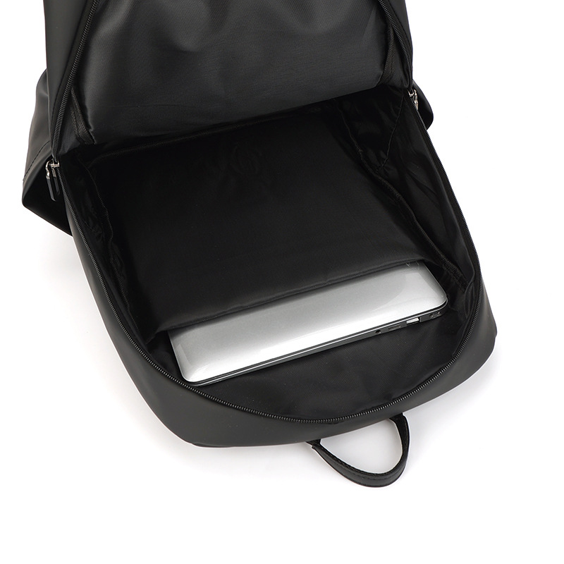 Mochila de ocio de negocios para hombres nuevos transfronterizos, mochila simple para computadora de gran capacidad de 15 pulgadas, mochila escolar de moda