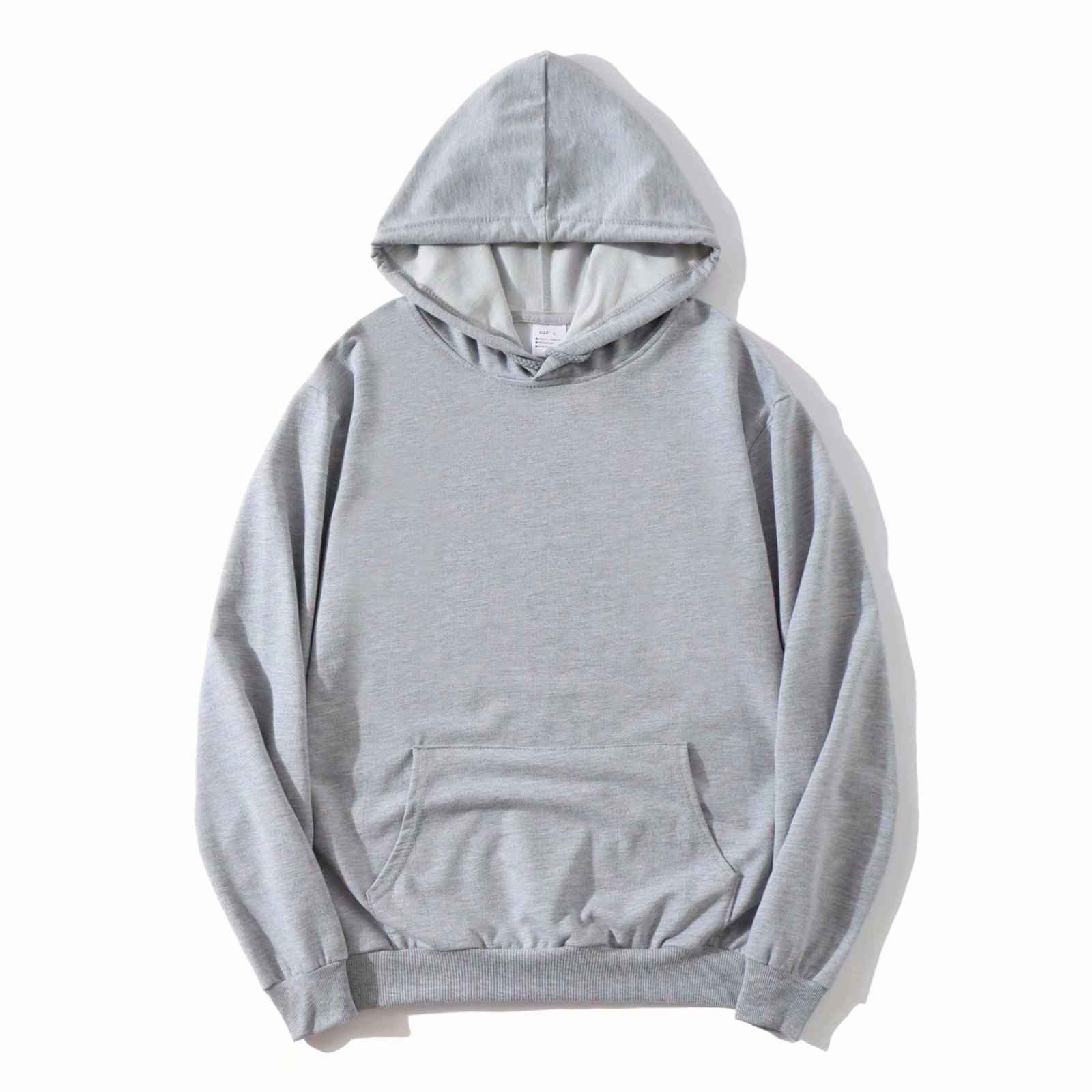 Autumn thin hooded sweater printed logo culture advertising shirt activities parent-child clothing group long sleeve overalls