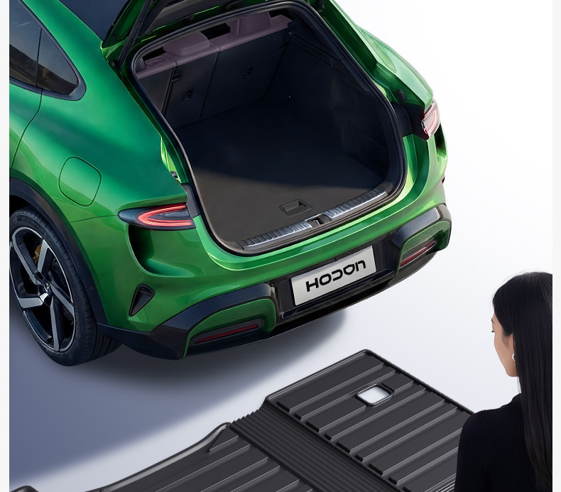 Suitable for Xpeng MONA L03 trunk mat TPE26 model integrated trunk mat modification accessories and foot mat supplies