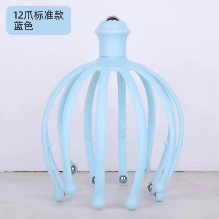 Garra de bola de acero multifuncional extraíble 12 garras 18 garras 25 garras bola de acero cuero cabelludo rasguño cabeza extractor de alma venta directa de fábrica