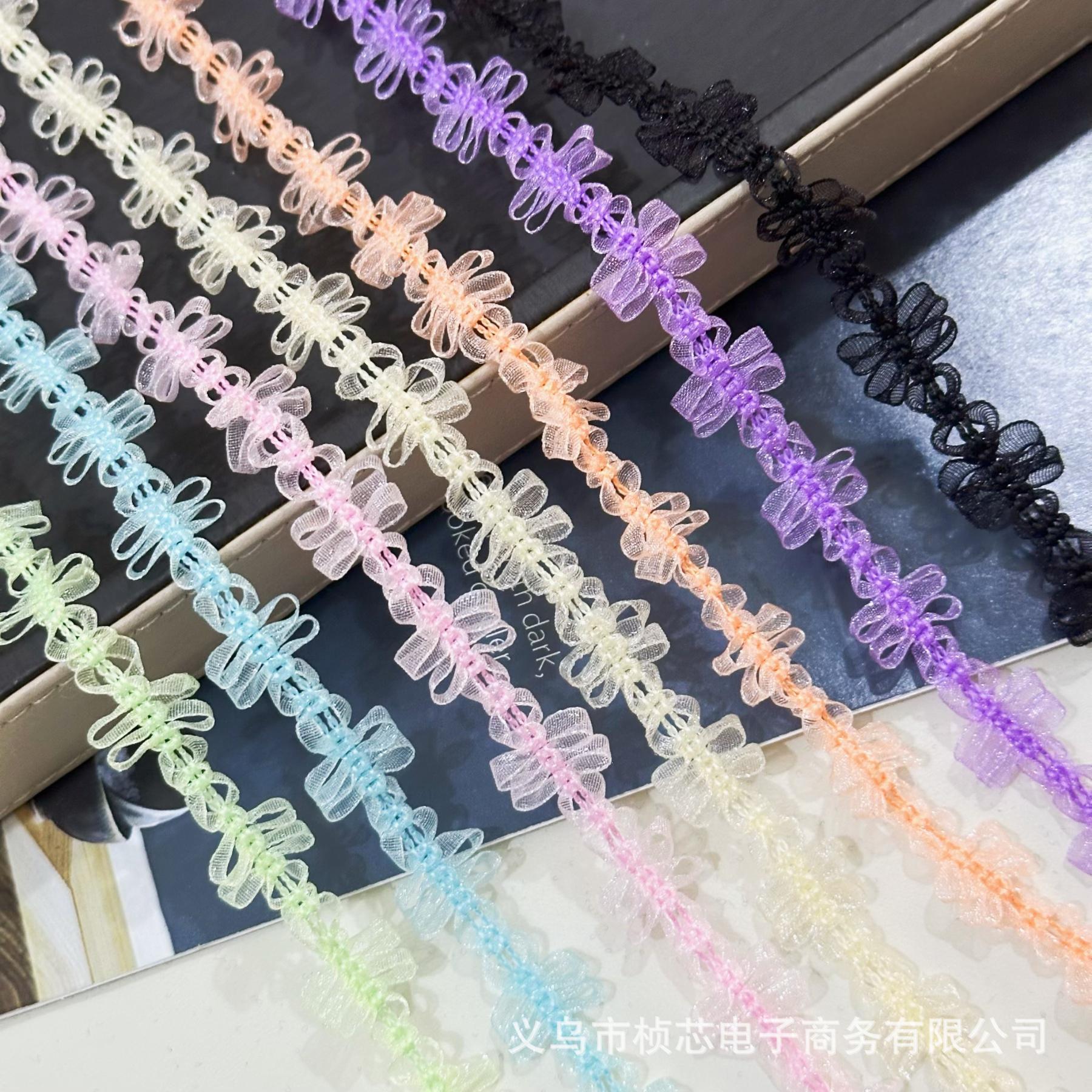 Factory Direct Sales Small Fragrance Handmade DIY Ribbon Decorative Lace Accessories