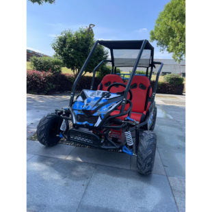 Four-Wheel Kidsren's Gasoline Steering Wheel Family Off-Road Atv Utv Off-Road Kart Double Motorcycle Off-Road Vehicle