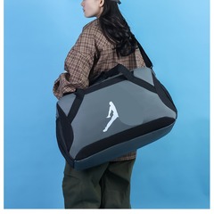 Commute multi-layer storage sports travel crossbody bag travel bag large capacity men dry wet separation fitness bag