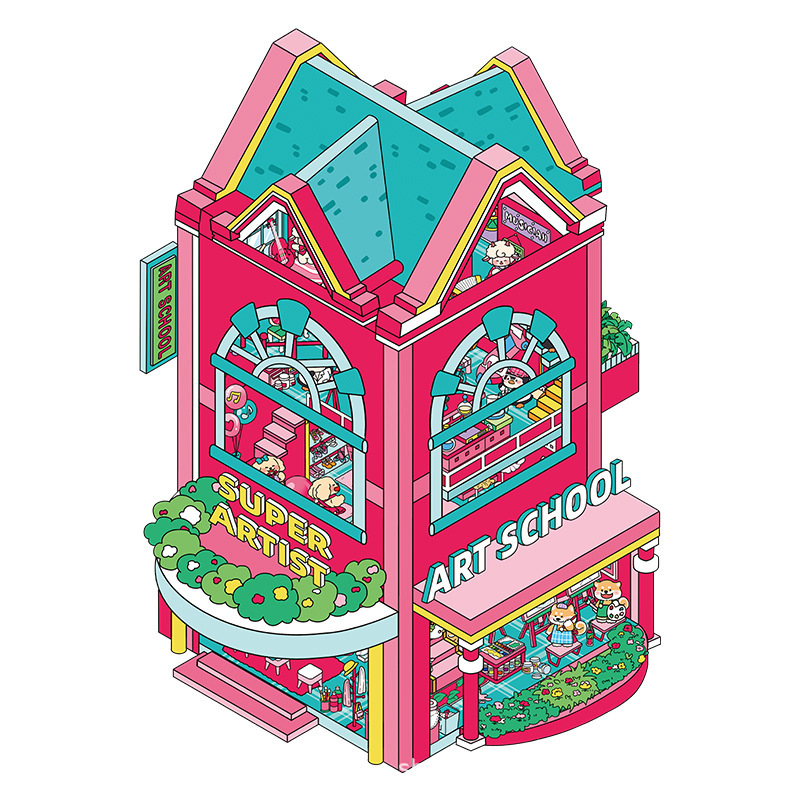 모리유 6.0—미술학교 초대형 에디션