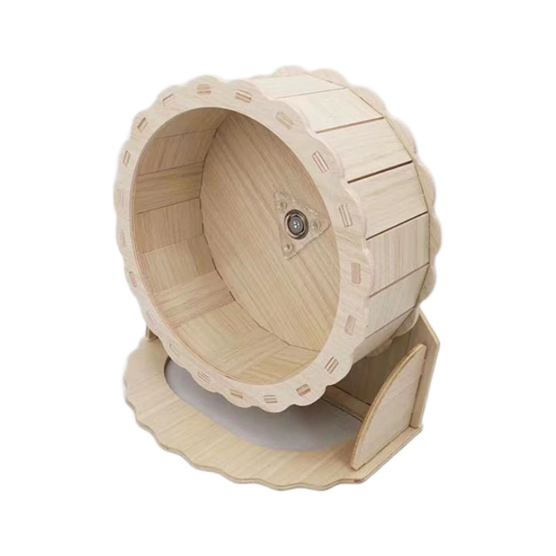 Wholesale solid wood mute running wheel hamster running wheels, kinzana, Dutch, Dutch pig runner, hamster and toy supplies
