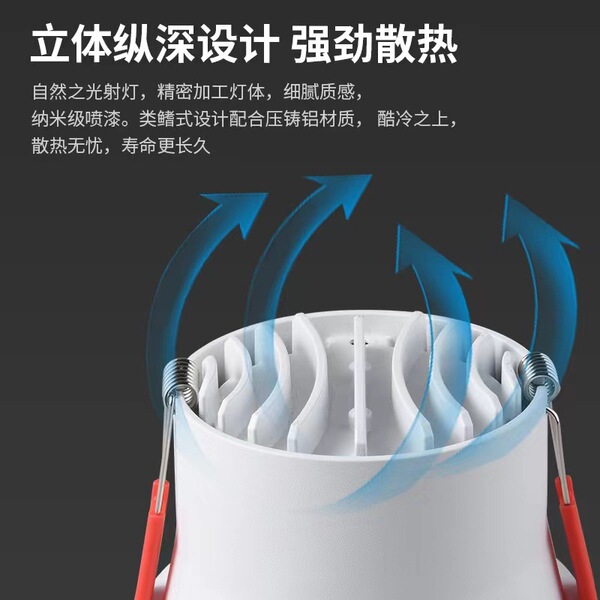 LED built-in ceiling light for living room for hotel