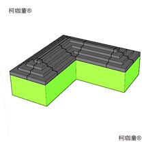 Yl胖东来超市水果店货架水果多层假底陈列展示阶梯石墨泡沫麦太保