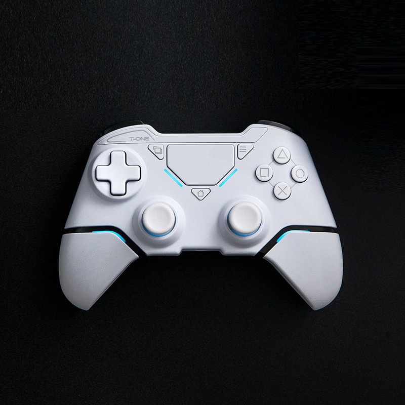 T1B コントローラー PS4 プロゲームコントローラー PC タブレットスチームダブル iOS 携帯電話ワイヤレス Bluetooth 振動|undefined