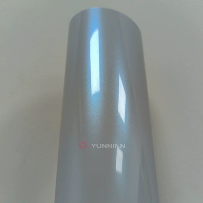 Film TPU Car Body Color Changing – Auto Color Change Film - pet-tech-silver-blue-bright-15216m