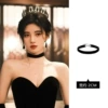 2cm velvet clavicle chain