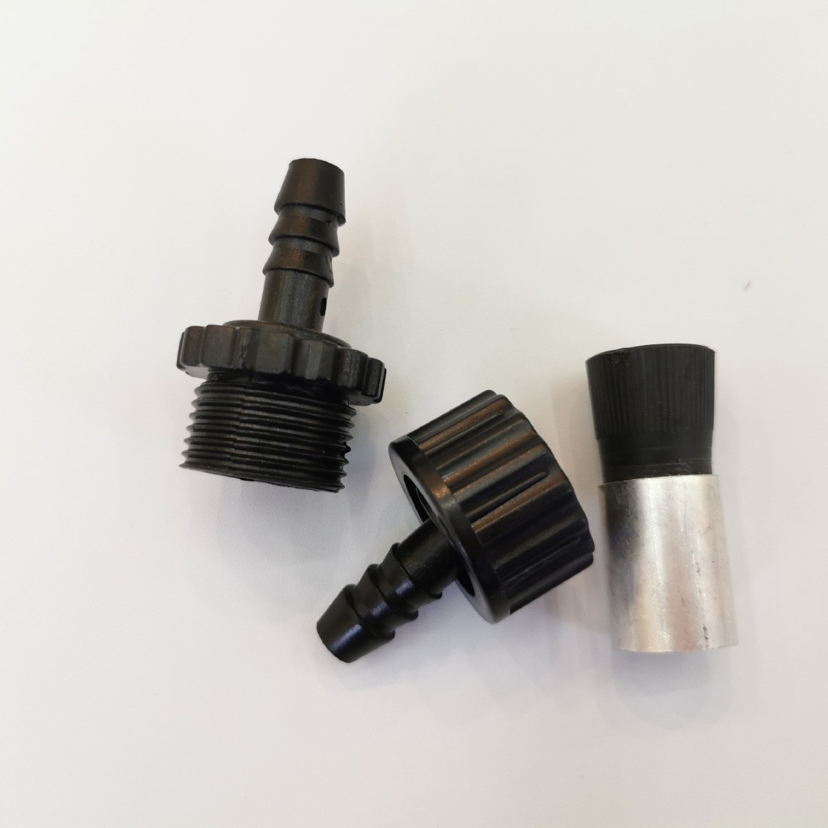 伸缩水管 铝压接头 欧美皮橡胶 管件 花园水管配件 冲压接