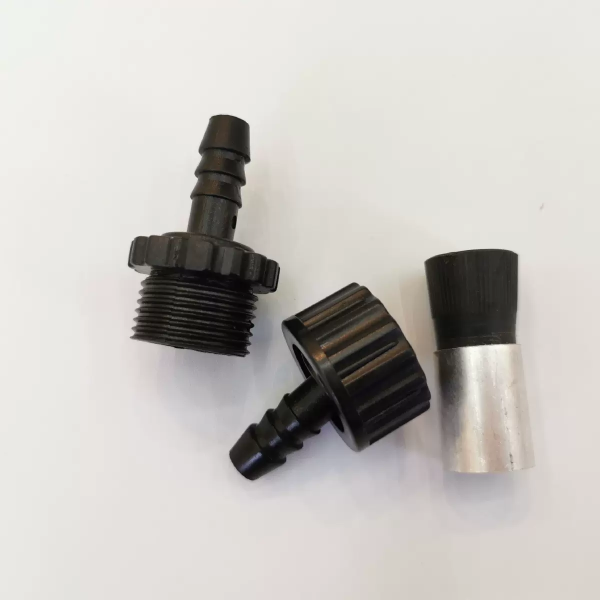 伸缩水管 铝压接头 欧美皮橡胶 管件 花园水管配件 冲压接