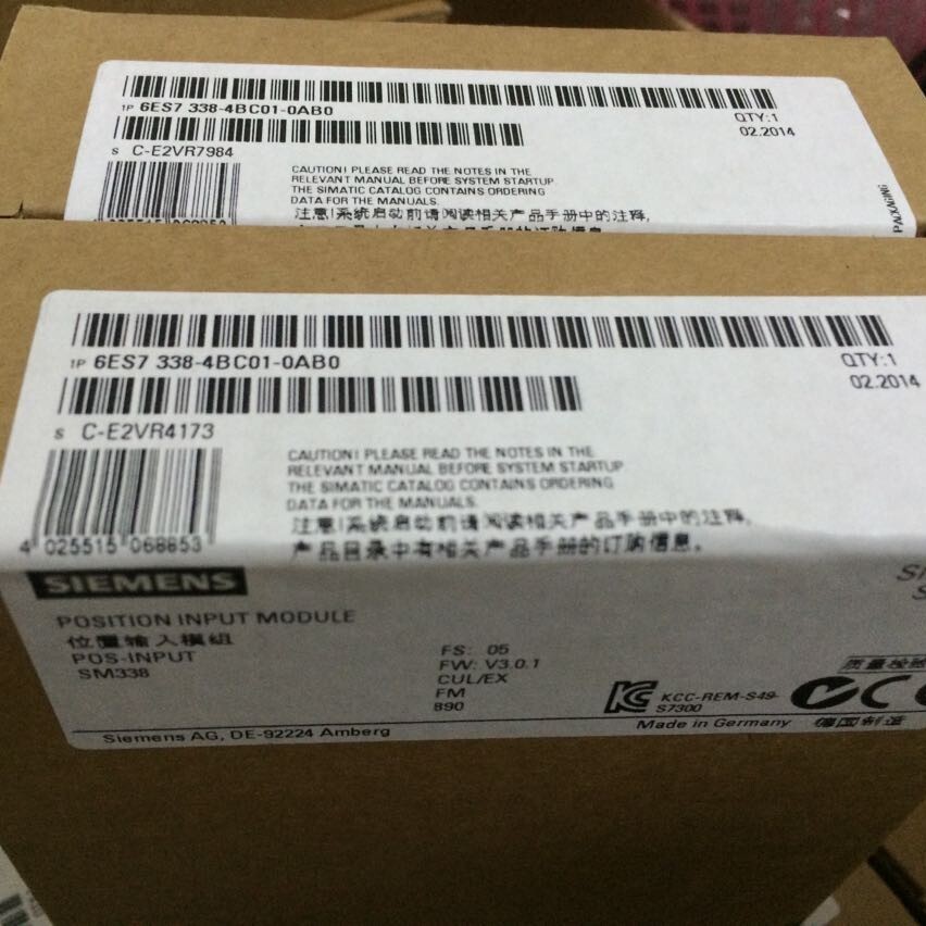 ��Ʒԭװ ������SM338λ��ģ�� 6ES7 338-4BC01-0AB0