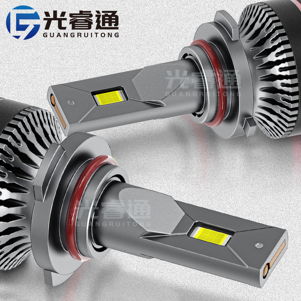 Transfronterizo M8 PRO linterna del coche 60W faro H4 9005 H1H7 solo tubo de cobre LED lámpara lejos y cerca de la luz