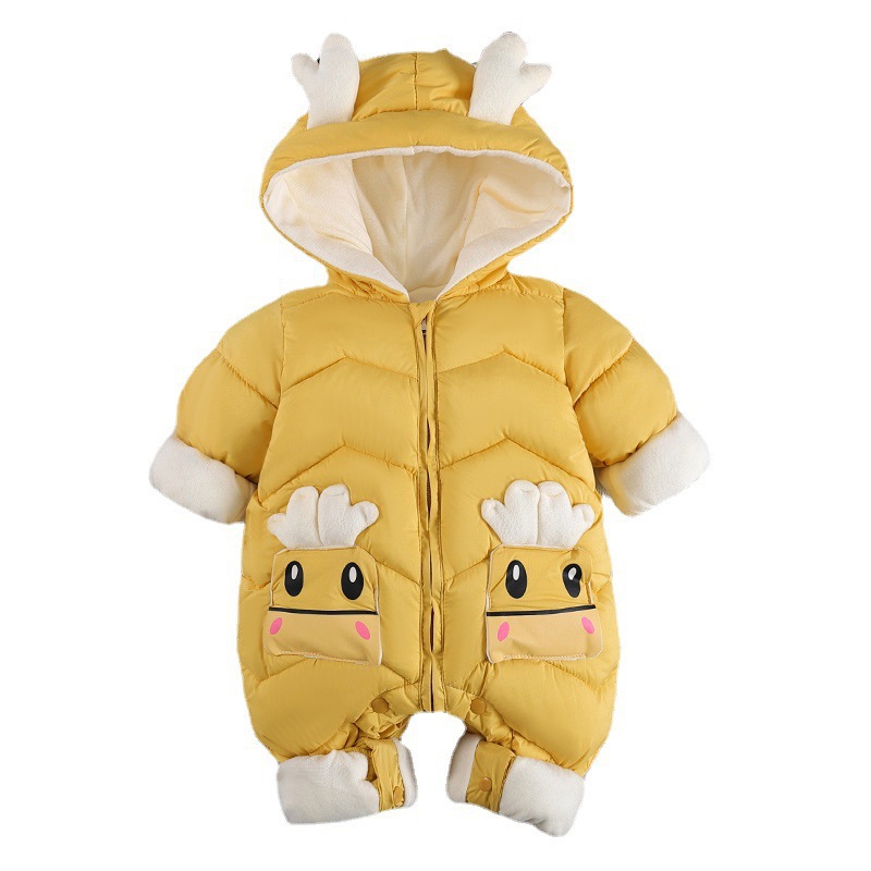 2025 nuevo algodón infantil invierno invierno invierno baby camiseta ropa infantil de algodón grueso