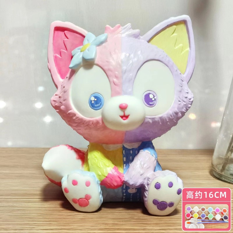 Muñecas de vinilo resistentes a roturas al por mayor para pintar y grafitar, juguetes para niños, estilo de celebridades de internet, sin yeso.