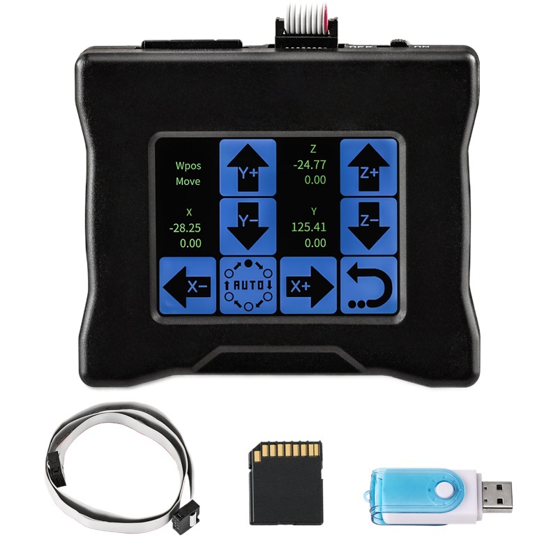 Pequeña máquina de grabado CNC controlador fuera de línea CNC3 eje máquina de grabado 3018PRO 3018max fuera de línea de control manual