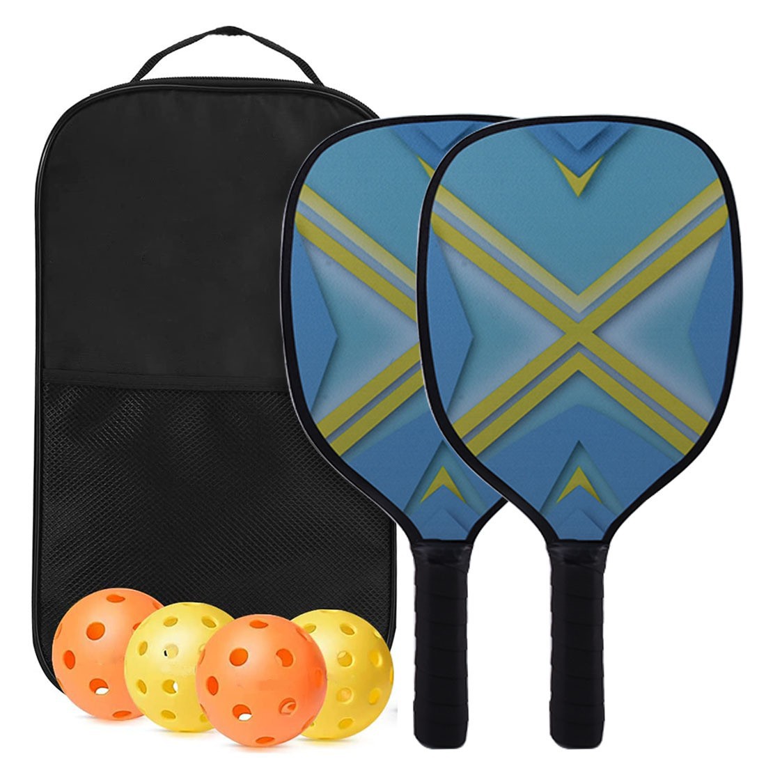Dongguan factory wholesale poplar peak racket suit combination cross-border pike racket Pickleball Paddle