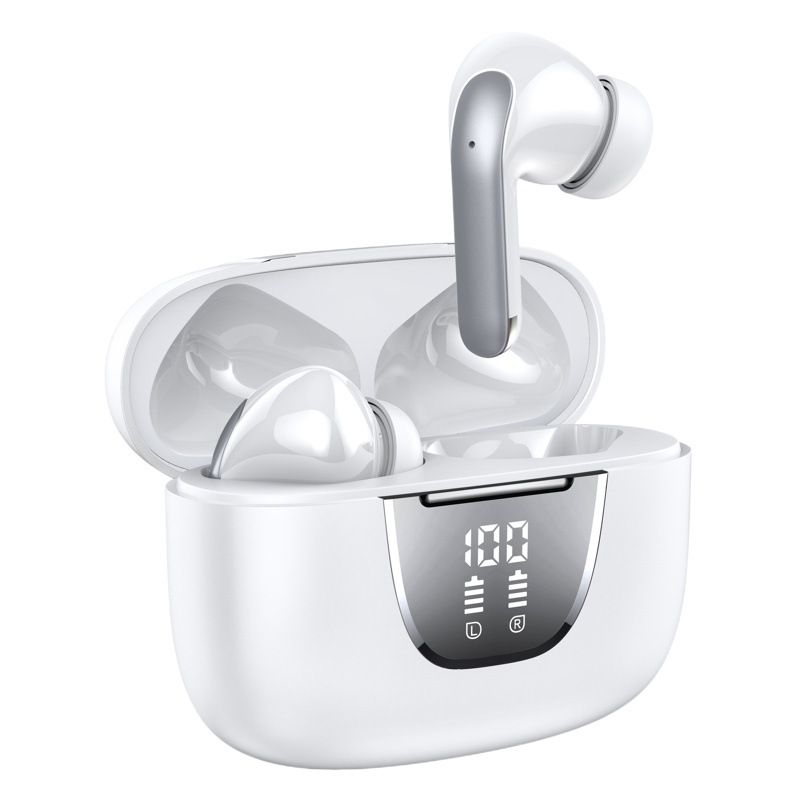 Pinmi S42 auriculares Bluetooth ENC reducción de ruido auriculares Bluetooth inalámbricos auriculares para juegos TWS auriculares táctiles inalámbricos i10