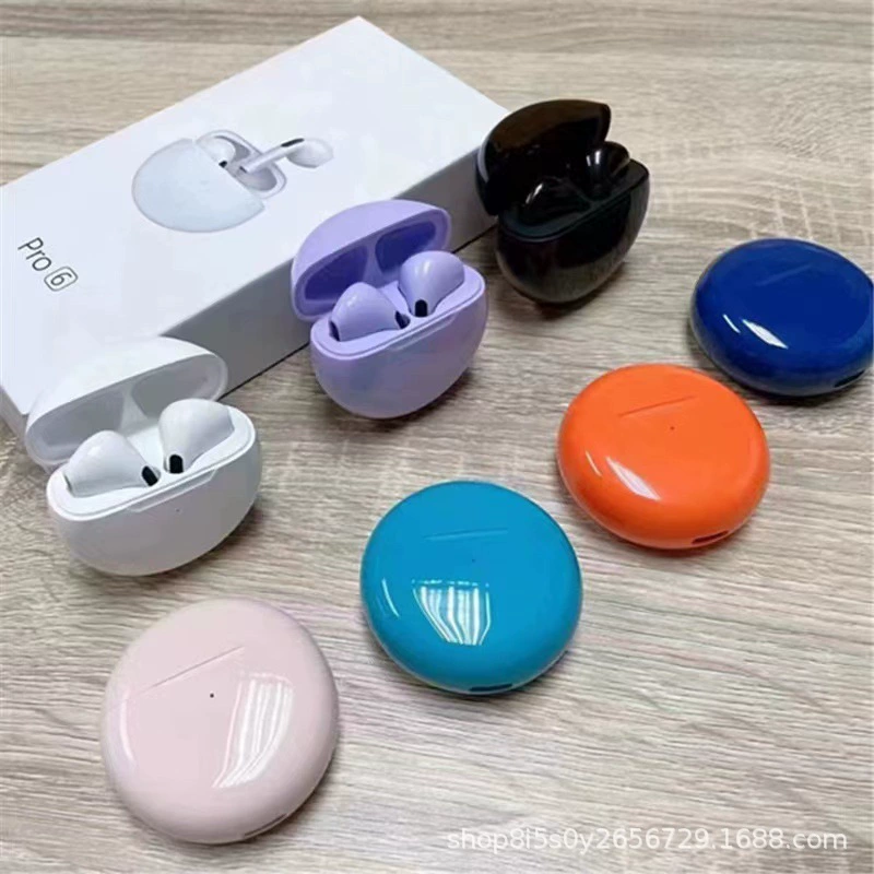 Сенсорные трехмерные наушники pro, pro6, bluetooth, pro4
