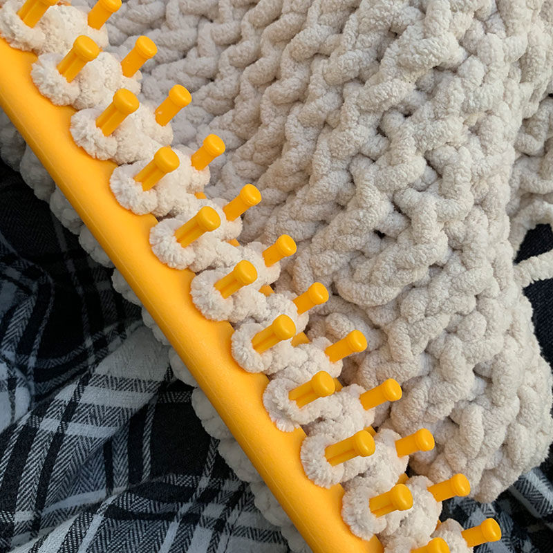 围脖帽子织围巾神器手工diy毛线编织器毛衣零基础懒人初学者工具