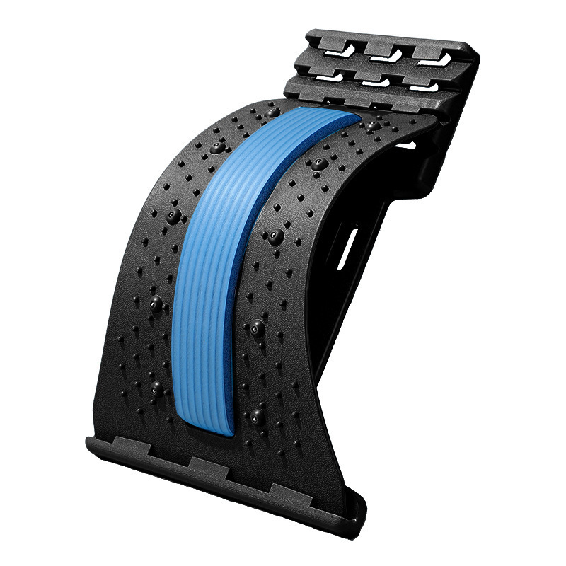 La parte de la protrusión lumbar de la placa de cintura superior elevación relajante disco de jorobada masaje estiramiento soporte de estiramiento