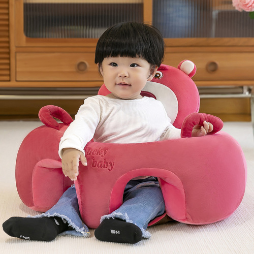 New Arrival Infant & Toddler Learning-to-Sit Sofa: Low-Center-of-Gravity, Baby-Proof Anti-Tip Backrest Seat for Practicing Sitting Posture – Plush Sofa Chair