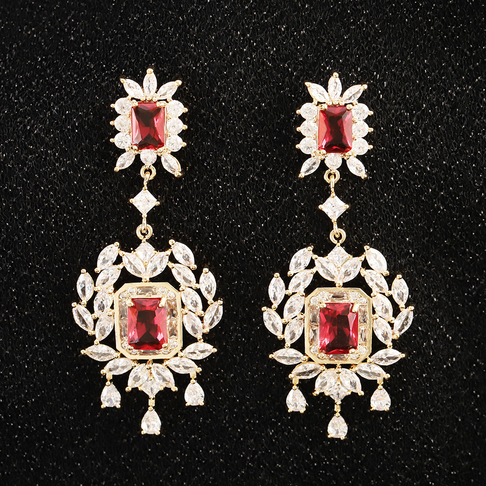 fashionable classic retro elegant elite earrings
