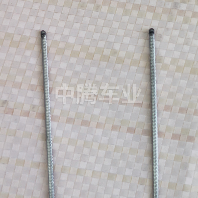 Fabricantes al por mayor de automóviles de velocidad variable de carretera de montaña cable de freno galvanizado cable interior núcleo de freno de bicicleta plegable cable de freno