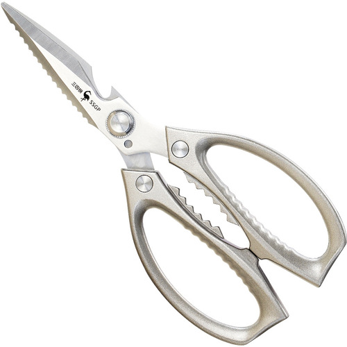 SSGP kitchen scissors, household multifunctional scissors, bone scissors, meat scissors, fish and barbecue stainless steel barbecue chicken bone scissors