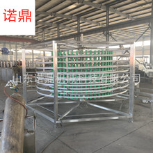 水饺螺旋速冻机 1盹双螺旋速冻机 低温链条式冷冻机价格 诺鼎机械