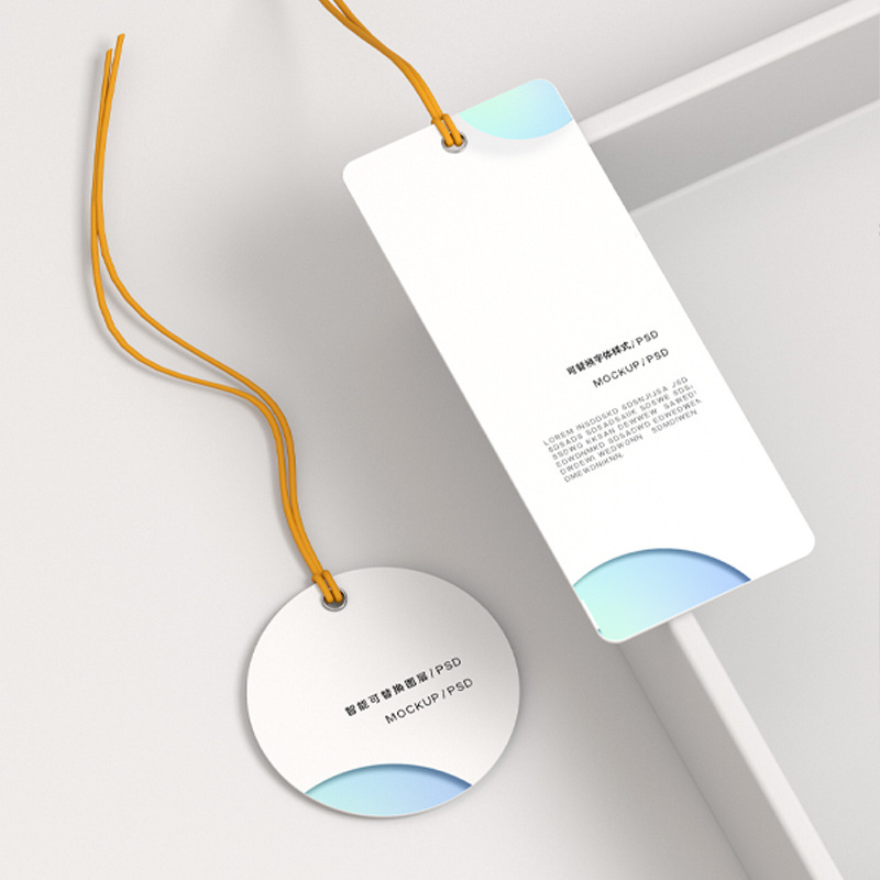Clothing tag label printing LOGO clothing paper card customization…