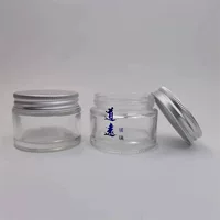 В наличии керлинг алюминиевая крышка крем бутылка коричневый 20g30g матовый прозрачный зеленый свеча банку стеклянная бутылка мази