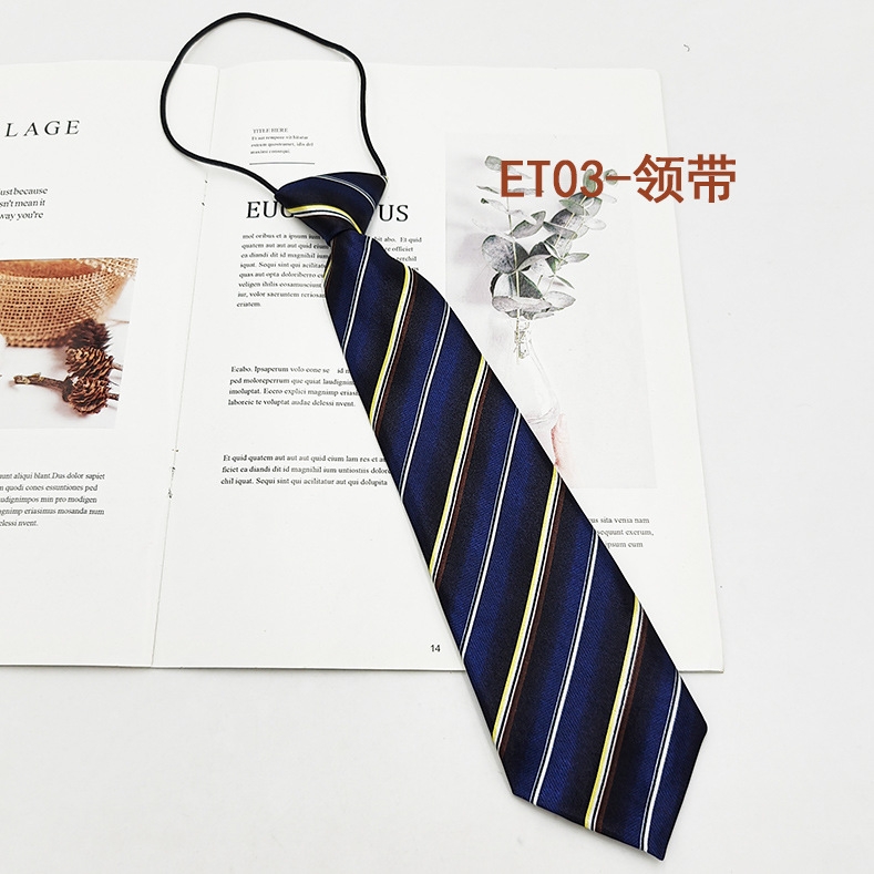 Spot de fábrica al por mayor conjunto de pajarita de corbata para niños de escuela primaria, corbata a rayas de color sólido, pajarita de raíz de plumas