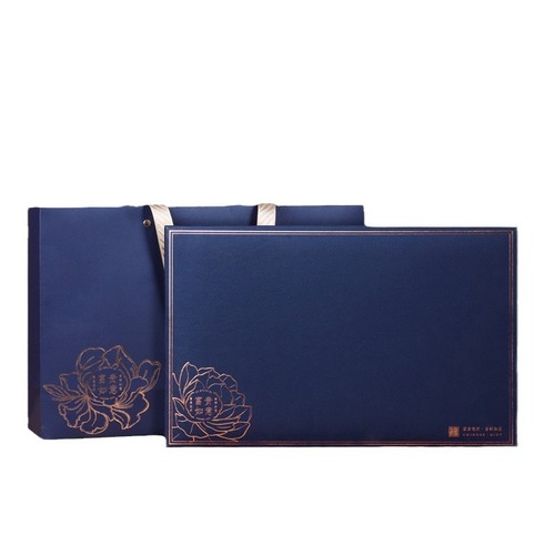 High-end black goji berry gift box, small jar, high-quality tea gift box, Qinhai large fruit health product, gift for parents and elders, wholesale