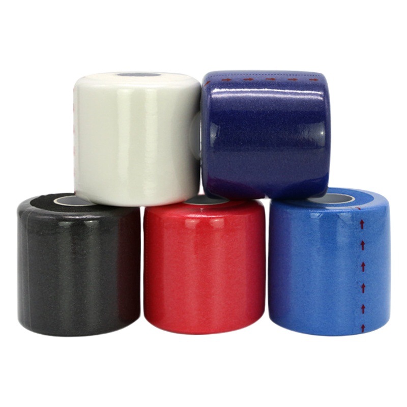 Película de amortiguación al por mayor de fábrica, película para la piel, raqueta de bádminton, película de base de amortiguación, vendaje deportivo elástico profesional