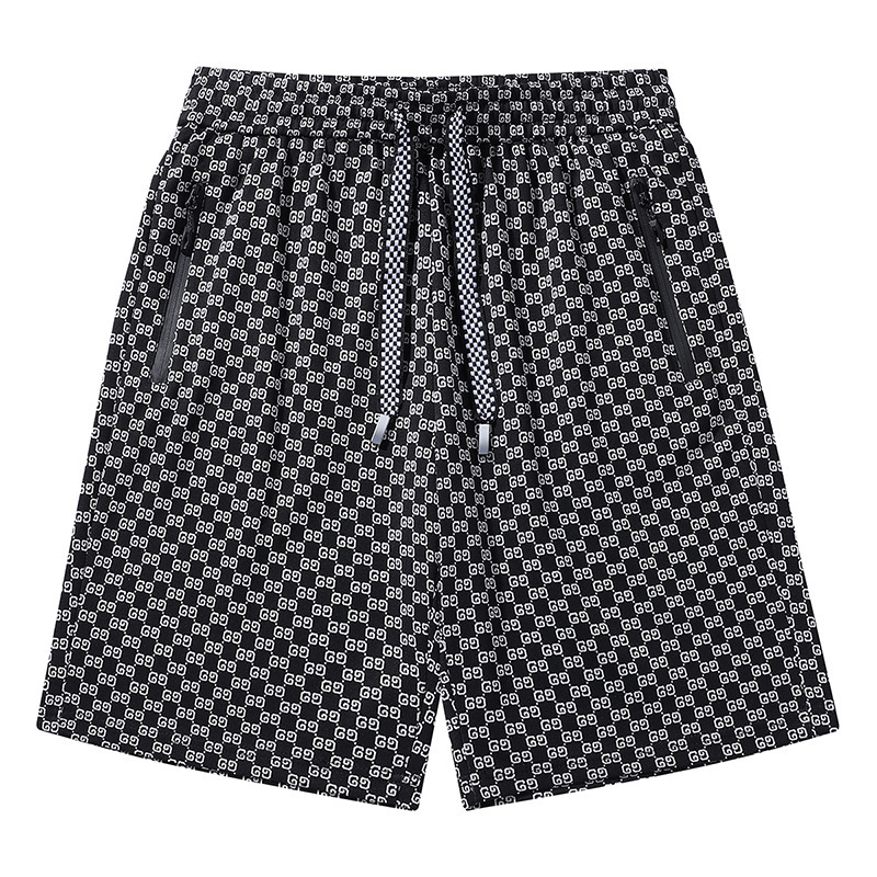 2025 Summer New Men's Trendy Casual Pants Popular Full Print Fashion Large Size Shorts Men's 5-Point Pants 2025 Summer New Men's Trendy Casual Pants Popular Full Print Fashion Large Size Shorts Men's 5-Point Pants