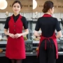 服务员女士夏季餐饮围裙