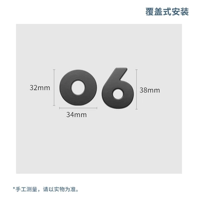 Decorative Label, Car logo - car-tail-mark-06-matte-black-metal-covered-mark-2-pieces