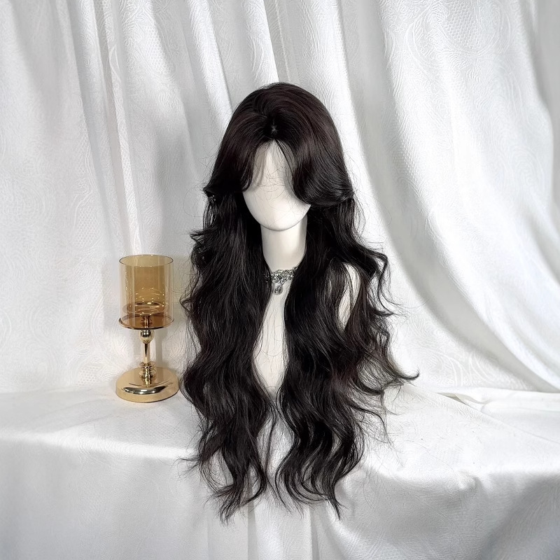[Gentle Goddess] Wig Women's 75cm Big Wave Natural Temperament
