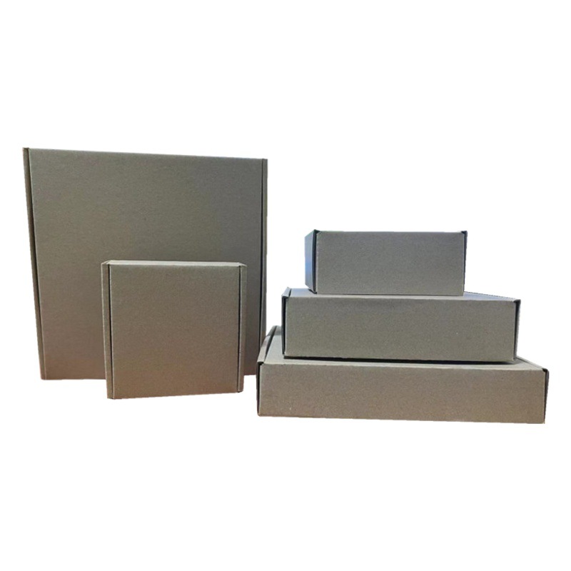 Altura 2cm ancho 16-25 extra duro corrugado caja de aviones teléfono móvil productos digitales Express cartón Kraft embalaje de papel