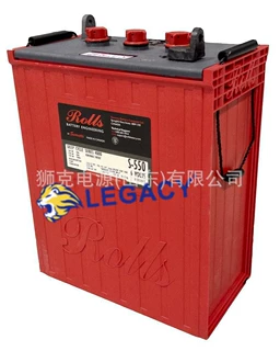 加拿大ROLLS蓄电池R12-100AGM应急储能12V100AH船舶高尔夫球车用