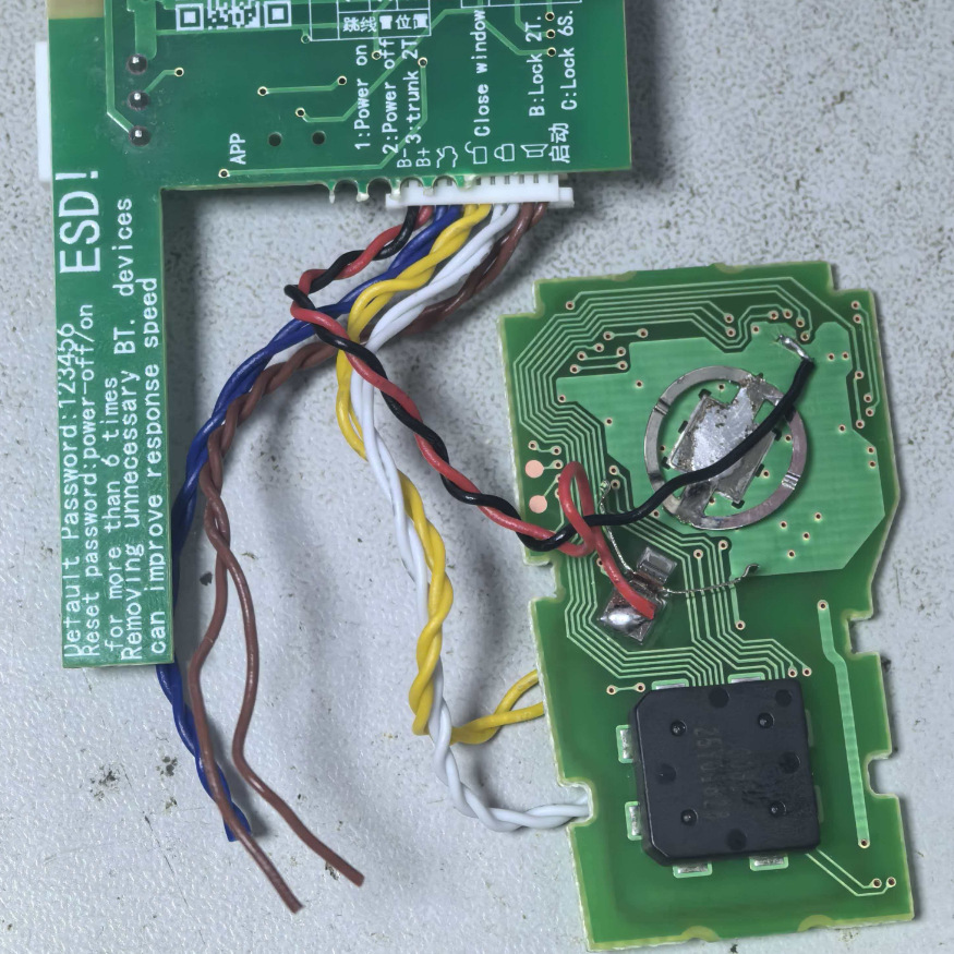 Car Key Modification for Mobile Phone Control, Bluetooth Sensor for Automatic Lock/Unlock, Original Car Functions Remain Unchanged
