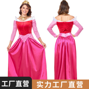 Snow Sleeping Beauty Princess Dress Adult Female Halloween Costume Fairy Tale Cosplay Cinderella Costume