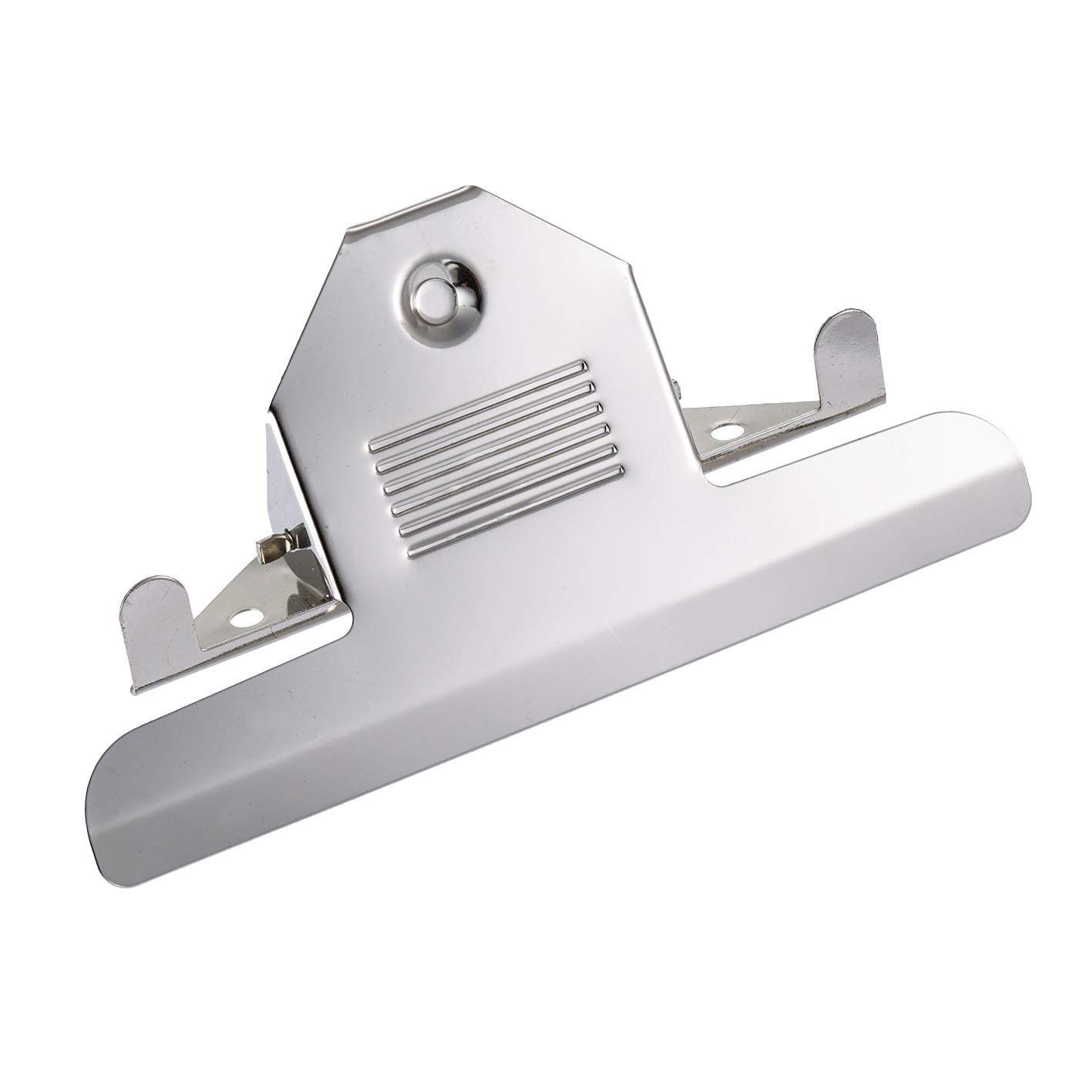 Clips metálicos para oficina – pinza mariposa niquelada, clip fuerte para documentos y menús