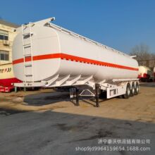 跨境供应 45000升油罐车 40立方液体罐式运输半挂 运油罐车槽罐车