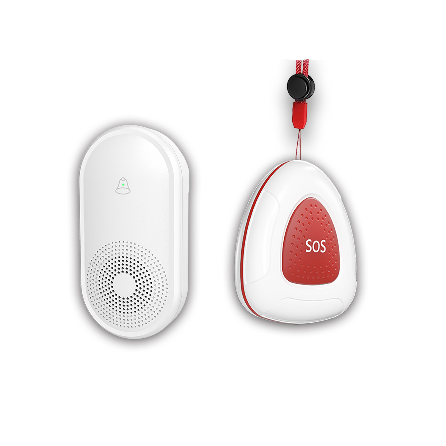 흰색 송신기 1개 + 수신기 1개(미국 규정, 유럽 규정, 영국 규정, 메시지 메모)