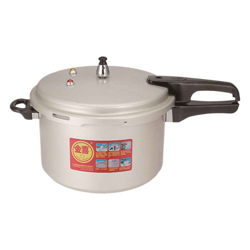 Olla a presión universal de hoja de vapor de aleación de aluminio antigua, olla de inducción de gas a prueba de explosiones de doble fondo, olla a presión doméstica, venta al por mayor transfronteriza